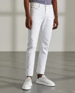 Calças para homem de sarja slim fit com bolsos|LION OF PORCHES Discount