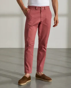 Calças para homem slim fit chino de algodão stretch|LION OF PORCHES Discount