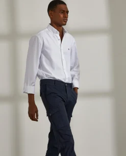 Calças regular fit chino de algodão stretch|LION OF PORCHES Discount