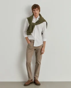 Calças regular fit com cinco bolsos|LION OF PORCHES Fashion