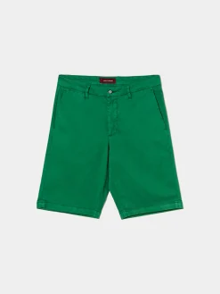 Calções bermuda em algodão|LION OF PORCHES Shop