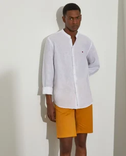 Calções chino para homem de algodão stretch|LION OF PORCHES Cheap