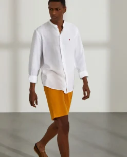 Calções chino para homem de algodão stretch|LION OF PORCHES Cheap