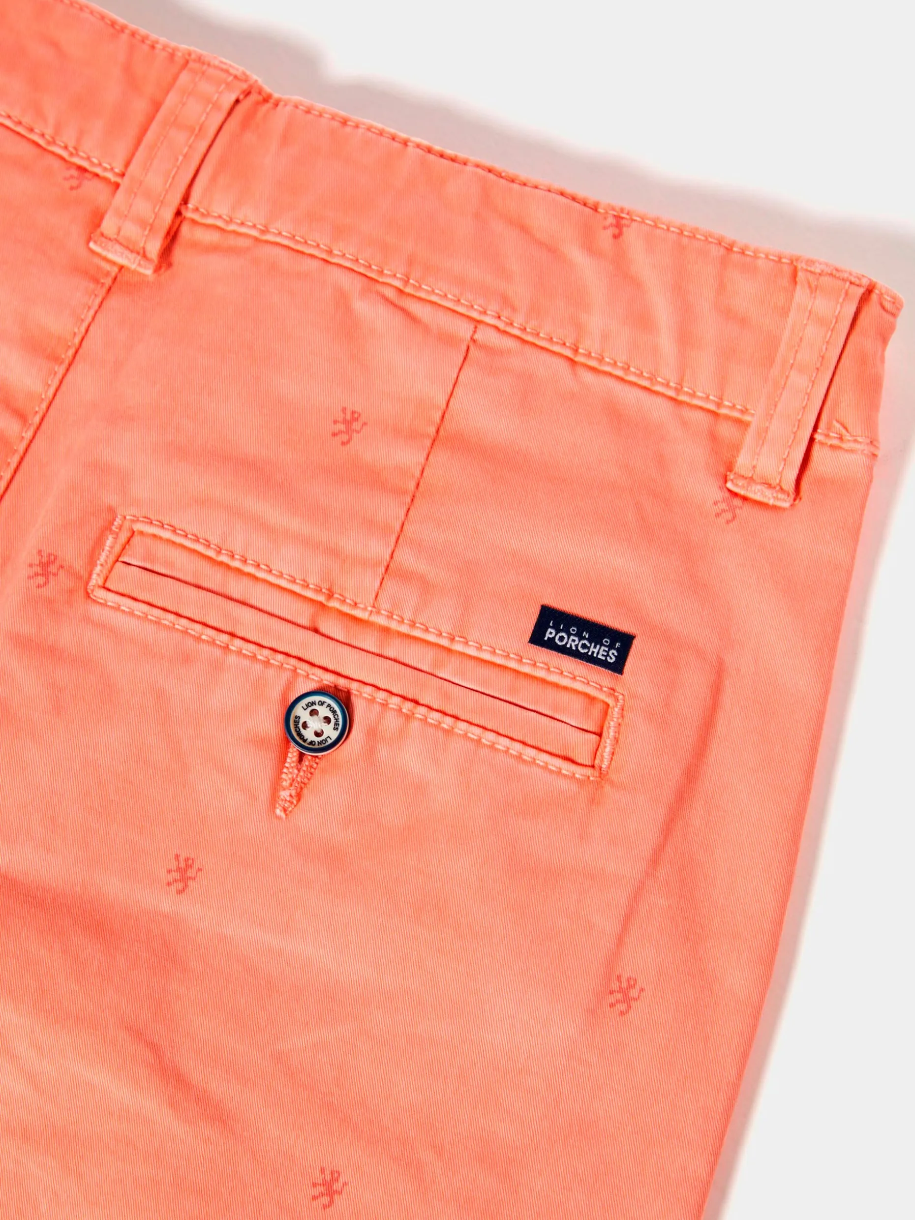 Calções com estampado de leões|LION OF PORCHES Store