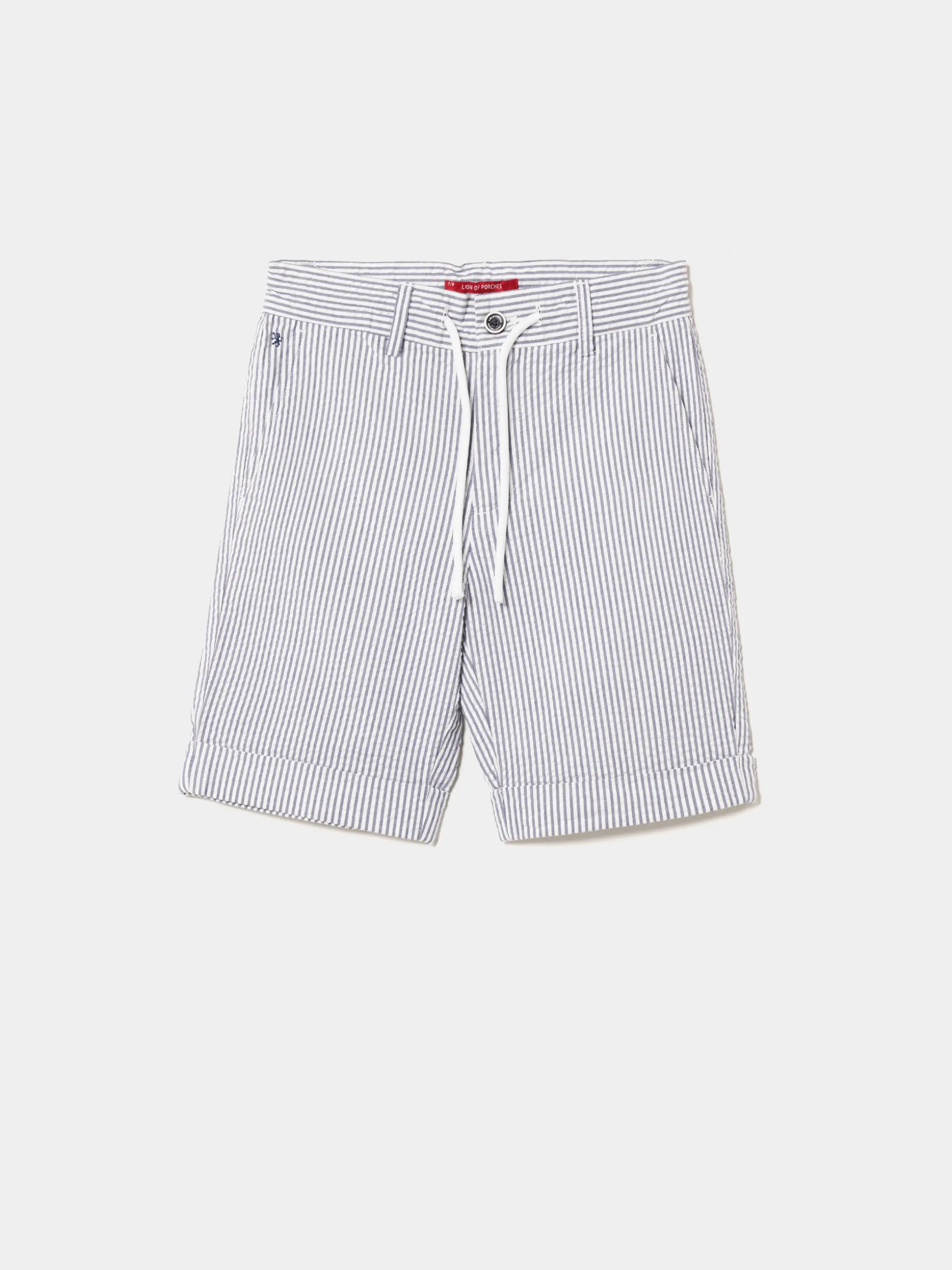 Calções de riscas em popelina|LION OF PORCHES Flash Sale