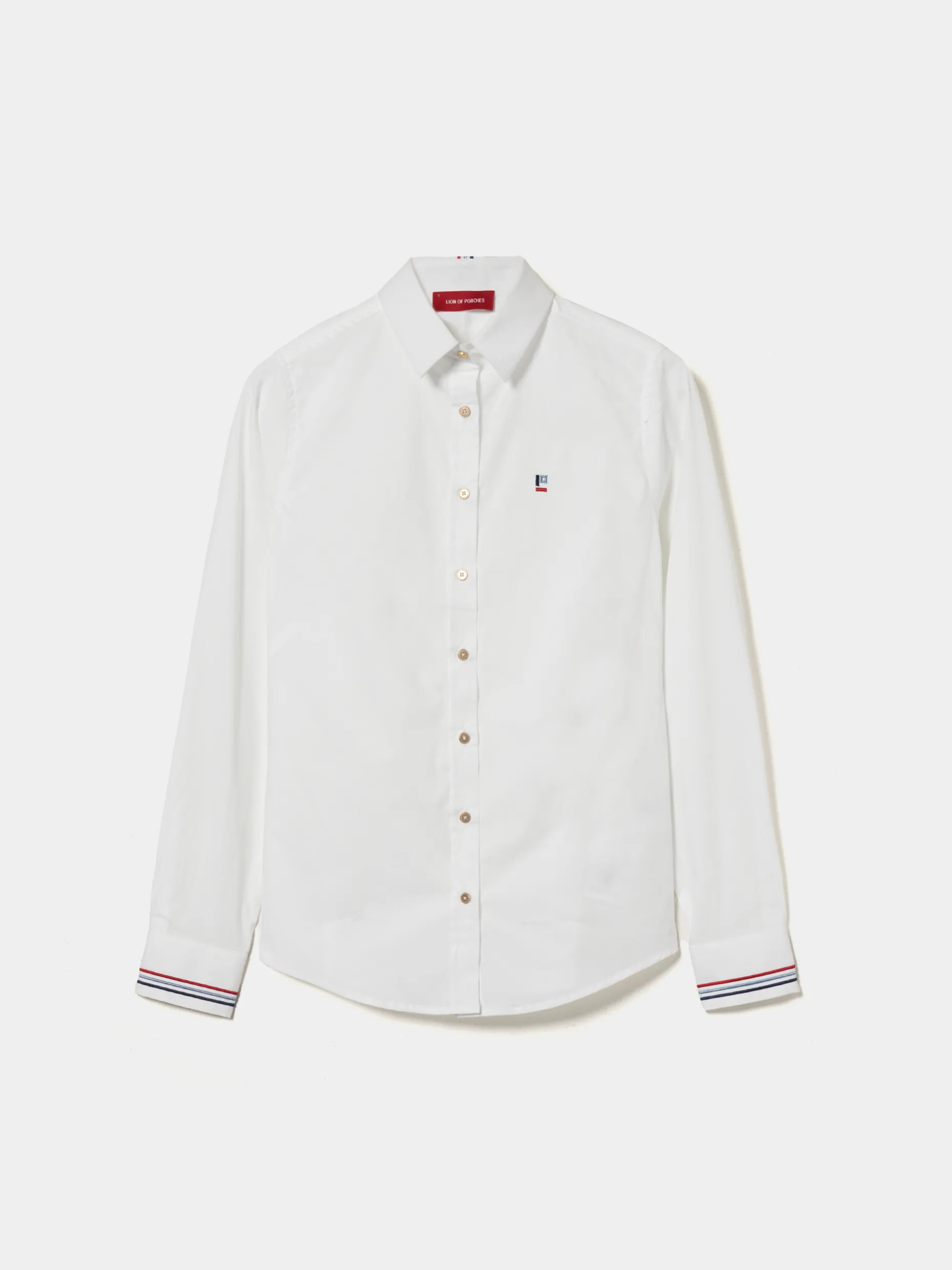 Camisa clássica com riscas|LION OF PORCHES Clearance