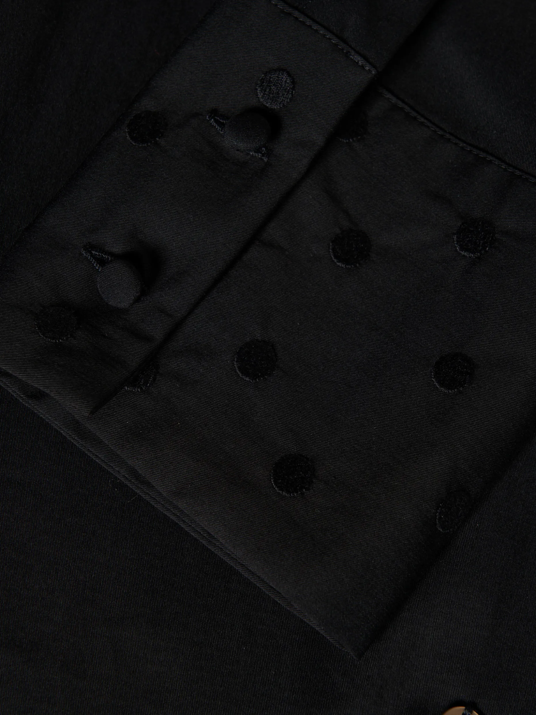 Camisa com punhos bordados|LION OF PORCHES Outlet