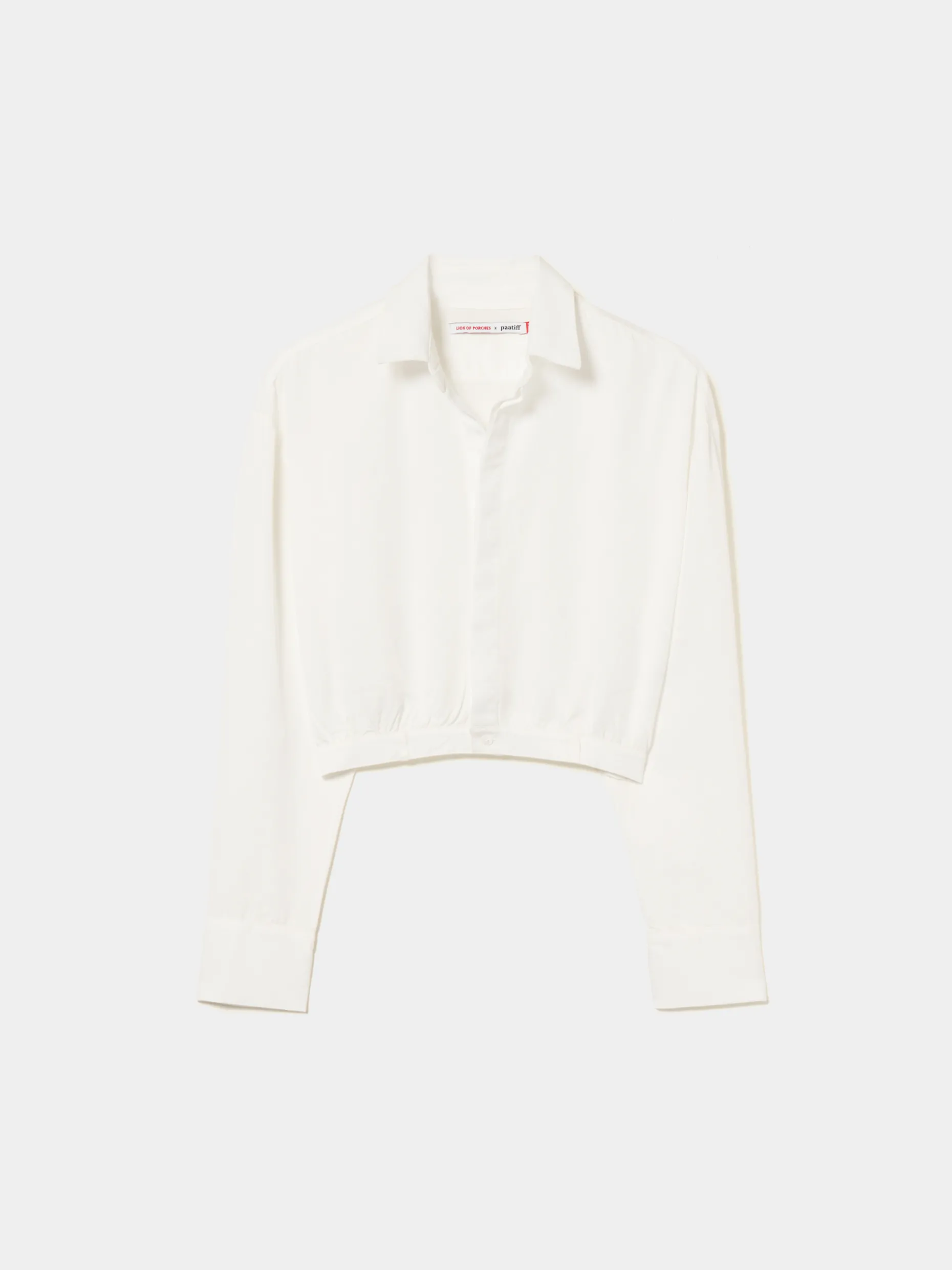 Camisa cropped x Paatiff|LION OF PORCHES Cheap