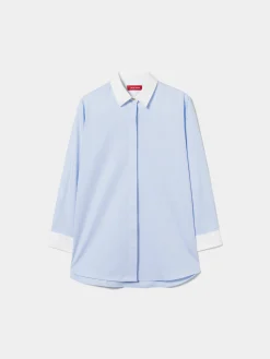 Camisa de algodão color block|LION OF PORCHES Shop