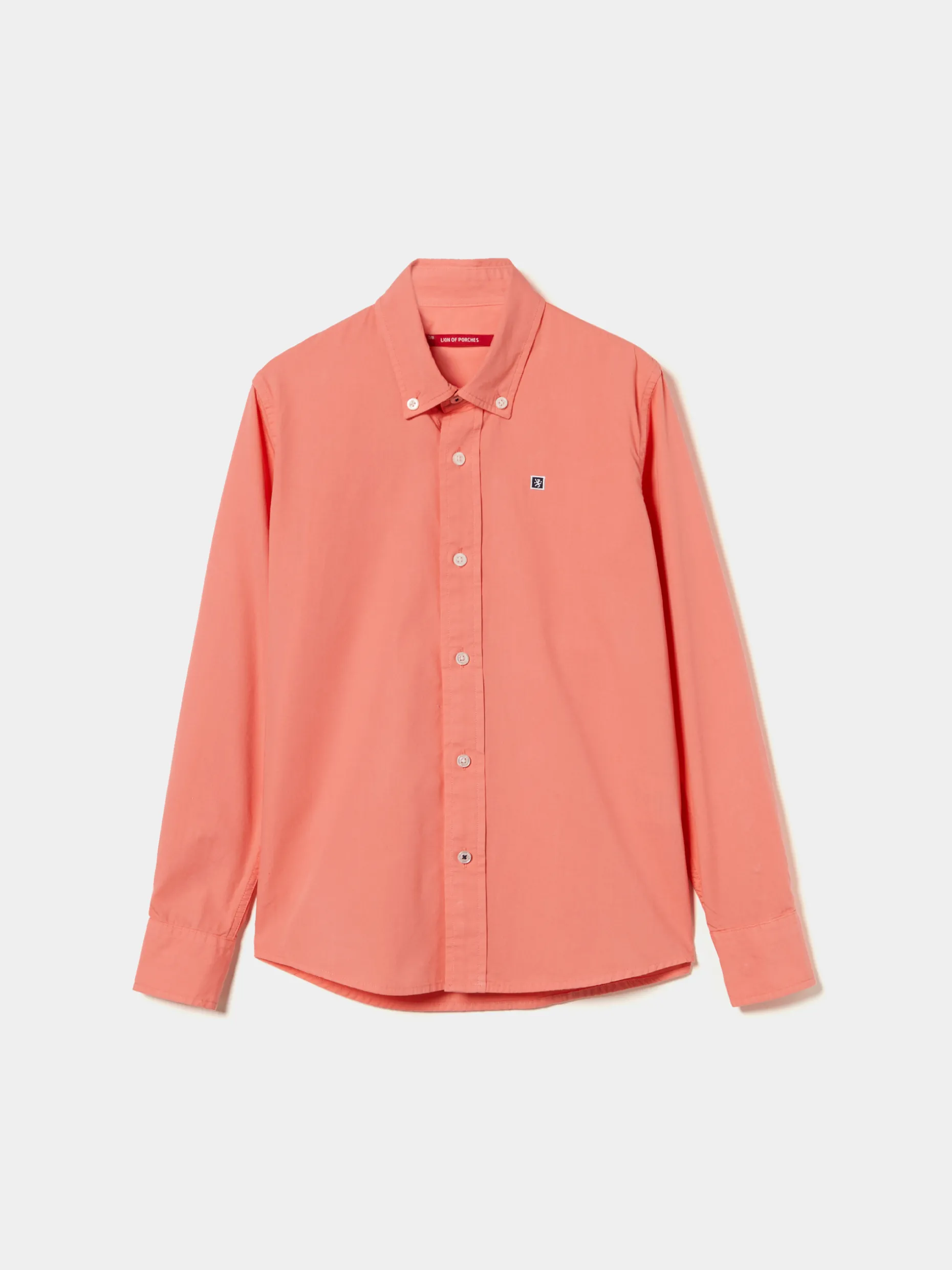 Camisa de algodão riscas em contraste|LION OF PORCHES Store