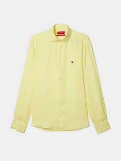 Camisa de linho slim fit|LION OF PORCHES Best