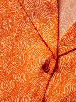 Camisa de manga curta com micro padrão|LION OF PORCHES Online