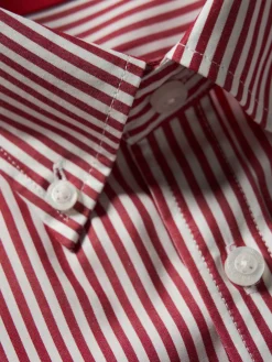Camisa de riscas slim fit|LION OF PORCHES Flash Sale
