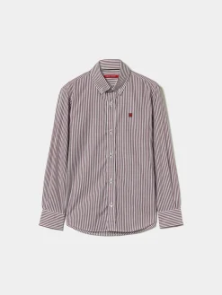Camisa de riscas slim fit|LION OF PORCHES Sale