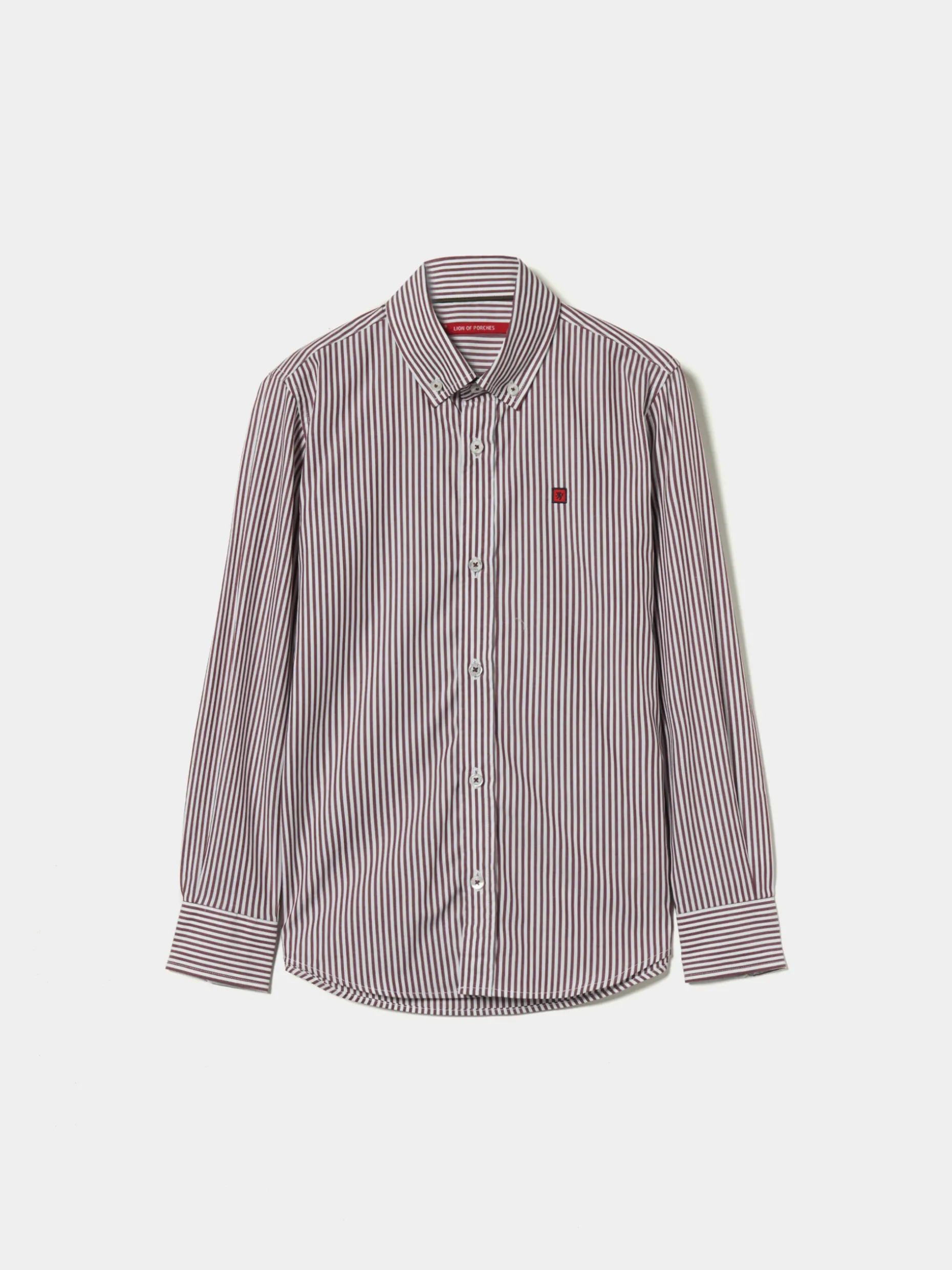 Camisa de riscas slim fit|LION OF PORCHES Sale