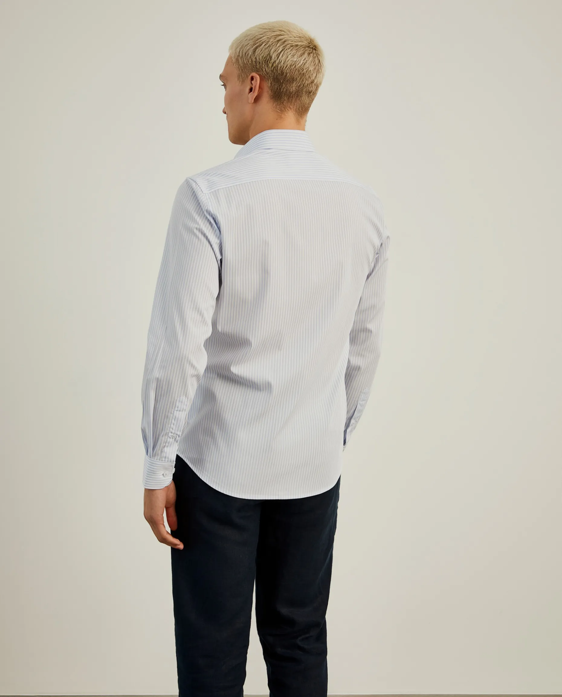 Camisa de riscas slim fit|LION OF PORCHES Outlet
