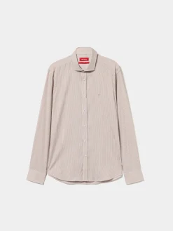 Camisa de riscas slim fit|LION OF PORCHES New