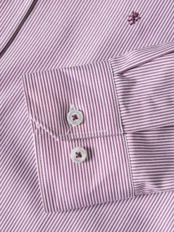 Camisa de riscas slim fit|LION OF PORCHES New