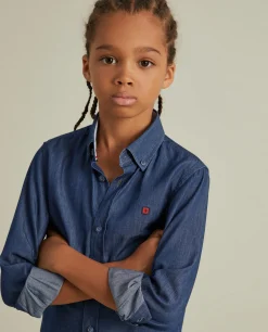 Camisa denim de algodão|LION OF PORCHES Discount