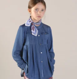 Camisa Denim Fluída|LION OF PORCHES Outlet