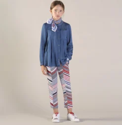 Camisa Denim Fluída|LION OF PORCHES Outlet