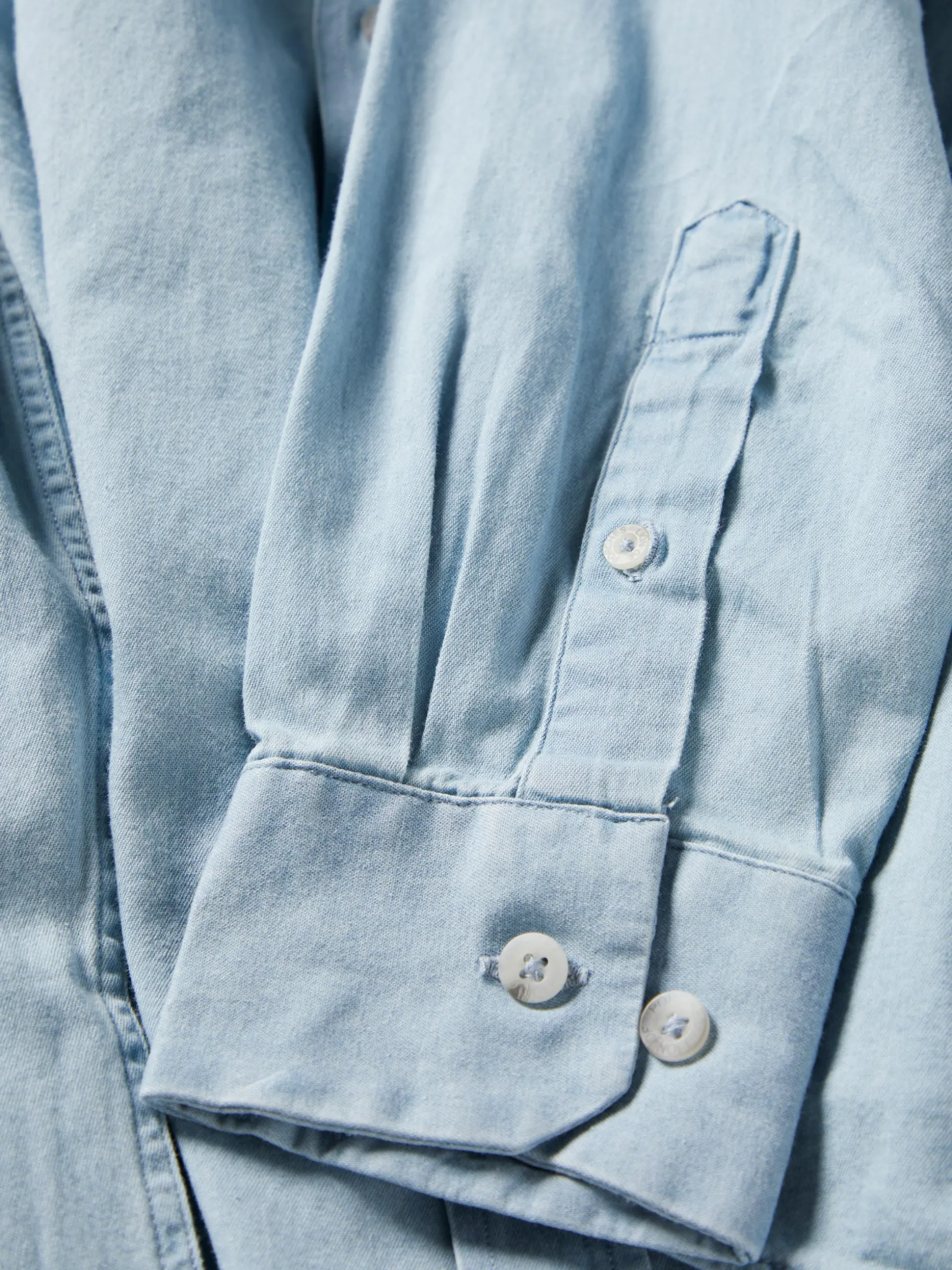 Camisa denim slim fit|LION OF PORCHES Sale