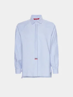 Camisa detalhe fita de riscas|LION OF PORCHES Flash Sale