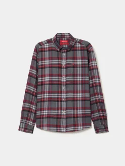 Camisa flanela xadrez regular fit|LION OF PORCHES Flash Sale