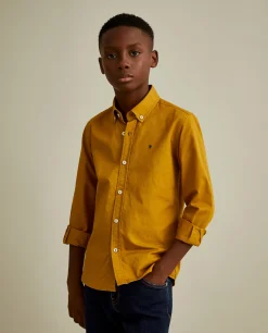 Camisa manga comprida em algodão|LION OF PORCHES Sale
