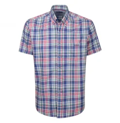 Camisa Manga Curta Xadrez|LION OF PORCHES Best Sale