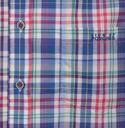 Camisa Manga Curta Xadrez|LION OF PORCHES Best Sale