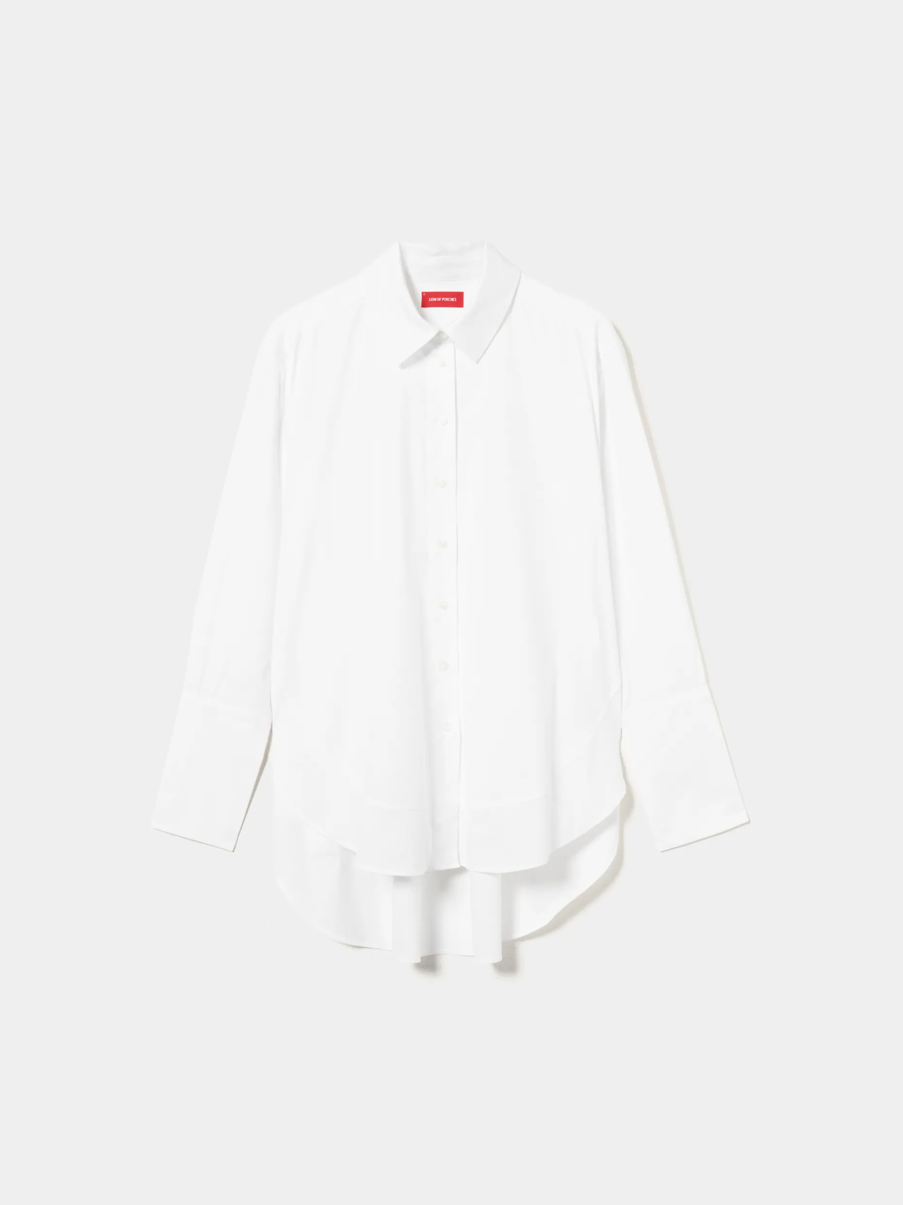 Camisa oversize assimétrica|LION OF PORCHES Fashion