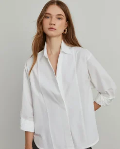 Camisa oversize de algodão|LION OF PORCHES Clearance