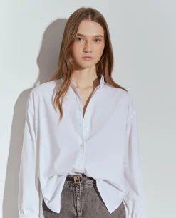 Camisa oversize em popeline|LION OF PORCHES Sale