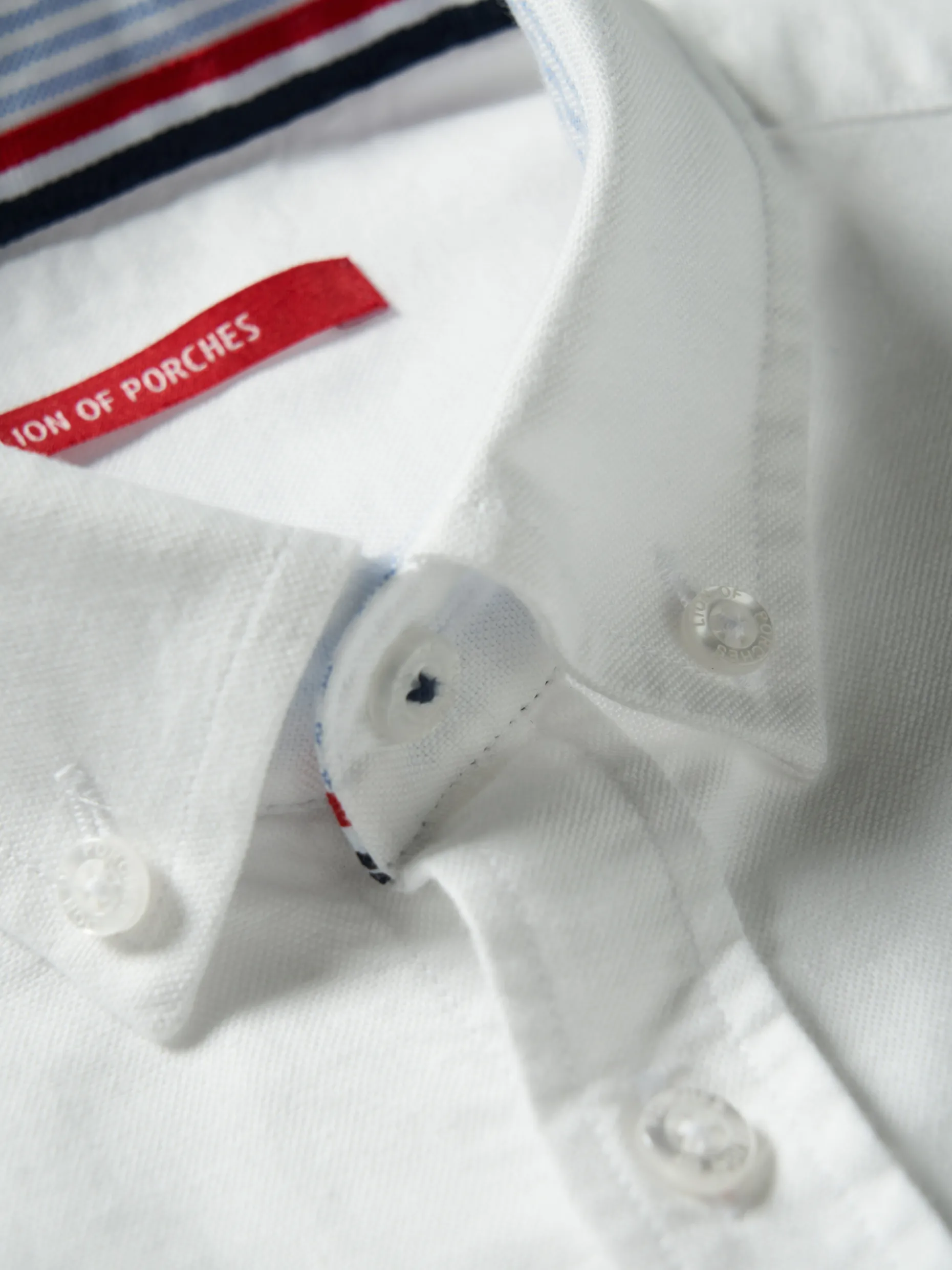 Camisa oxford em algodão|LION OF PORCHES Outlet