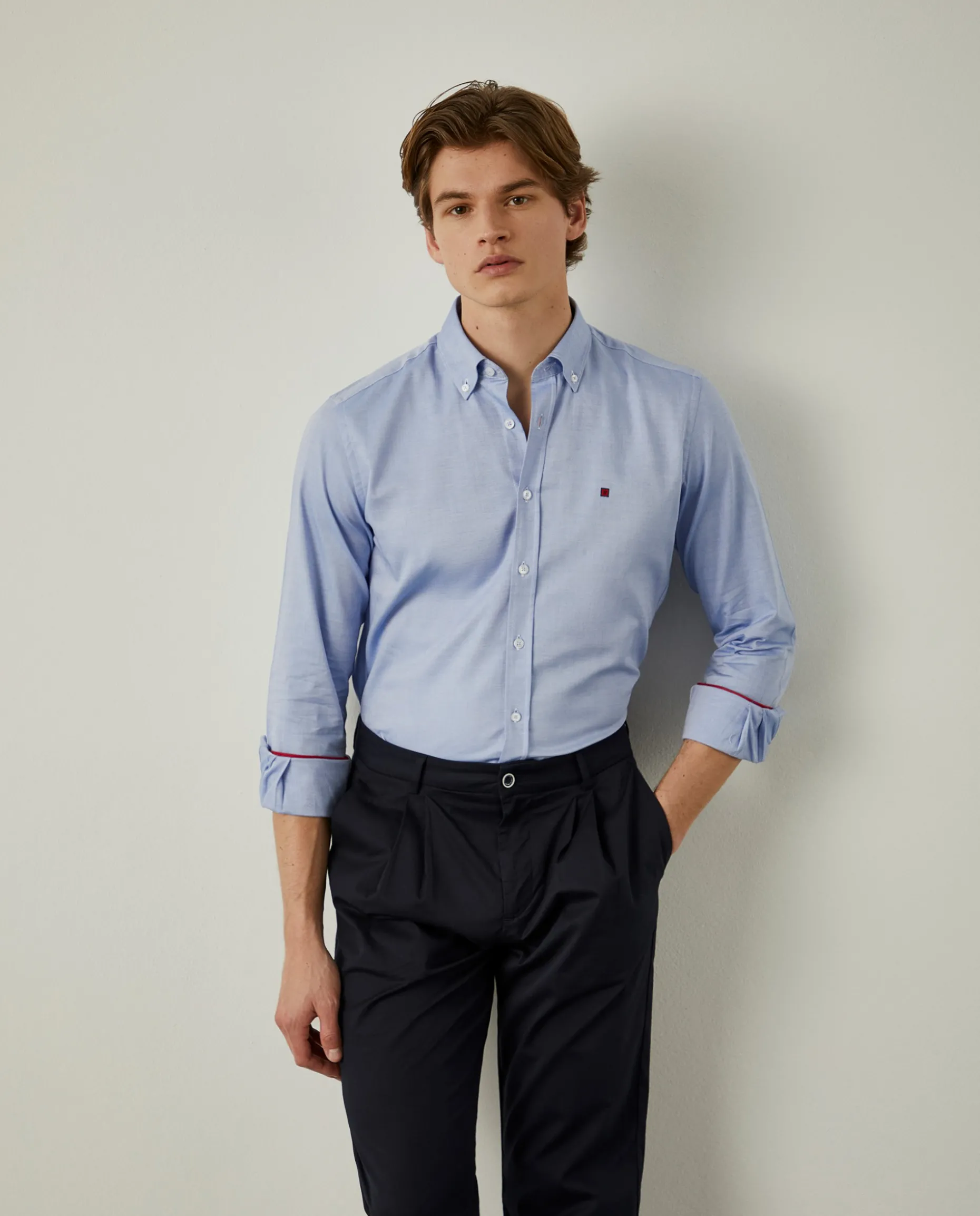 Camisa oxford lisa slim fit|LION OF PORCHES Sale