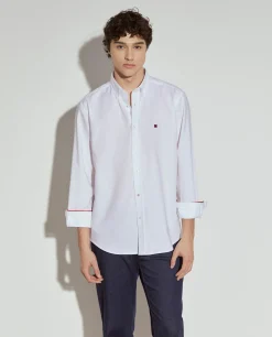 Camisa oxford regular fit|LION OF PORCHES Flash Sale