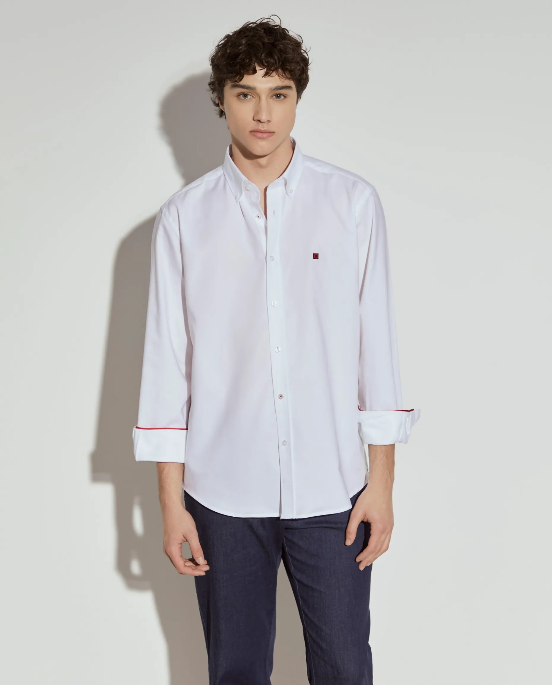 Camisa oxford regular fit|LION OF PORCHES Flash Sale