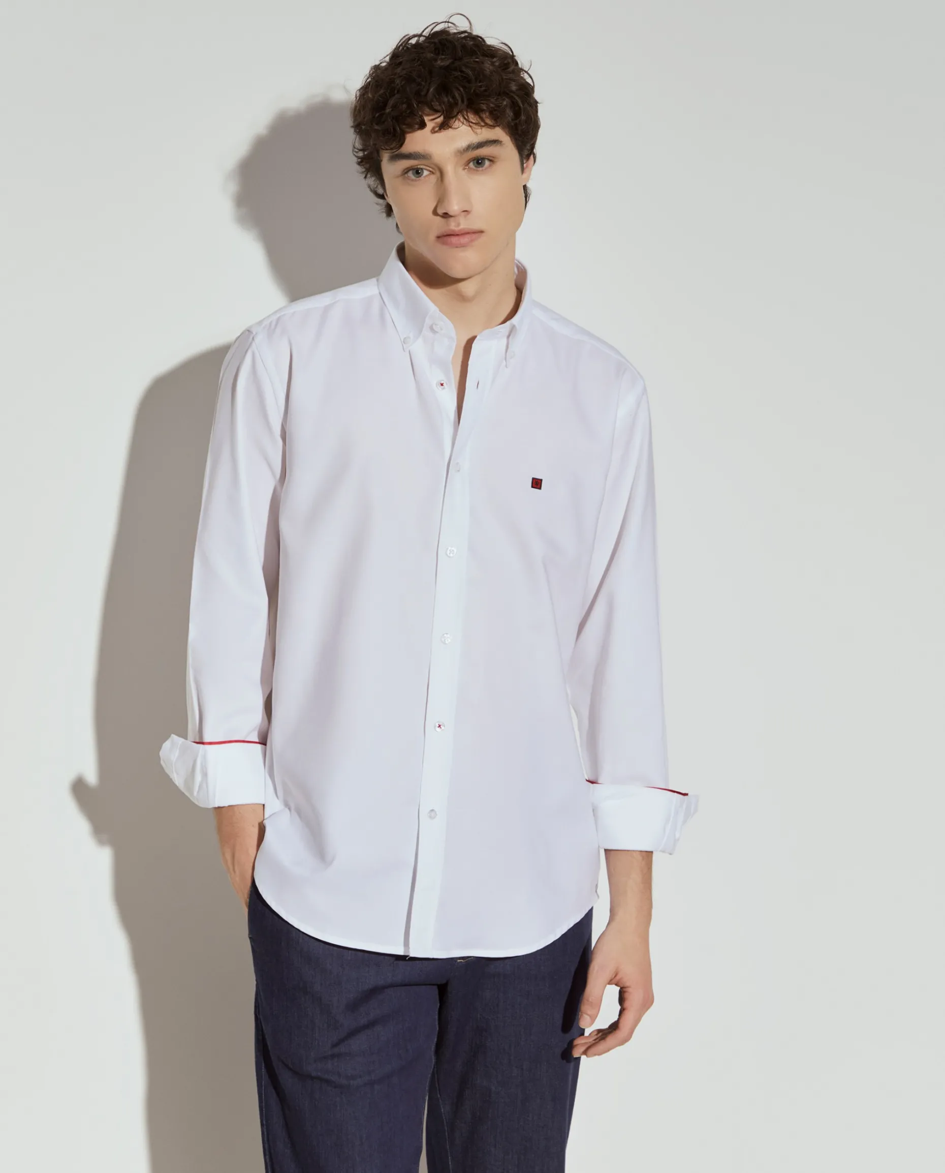 Camisa oxford regular fit|LION OF PORCHES Flash Sale