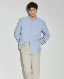 Camisa oxford slim fit|LION OF PORCHES New