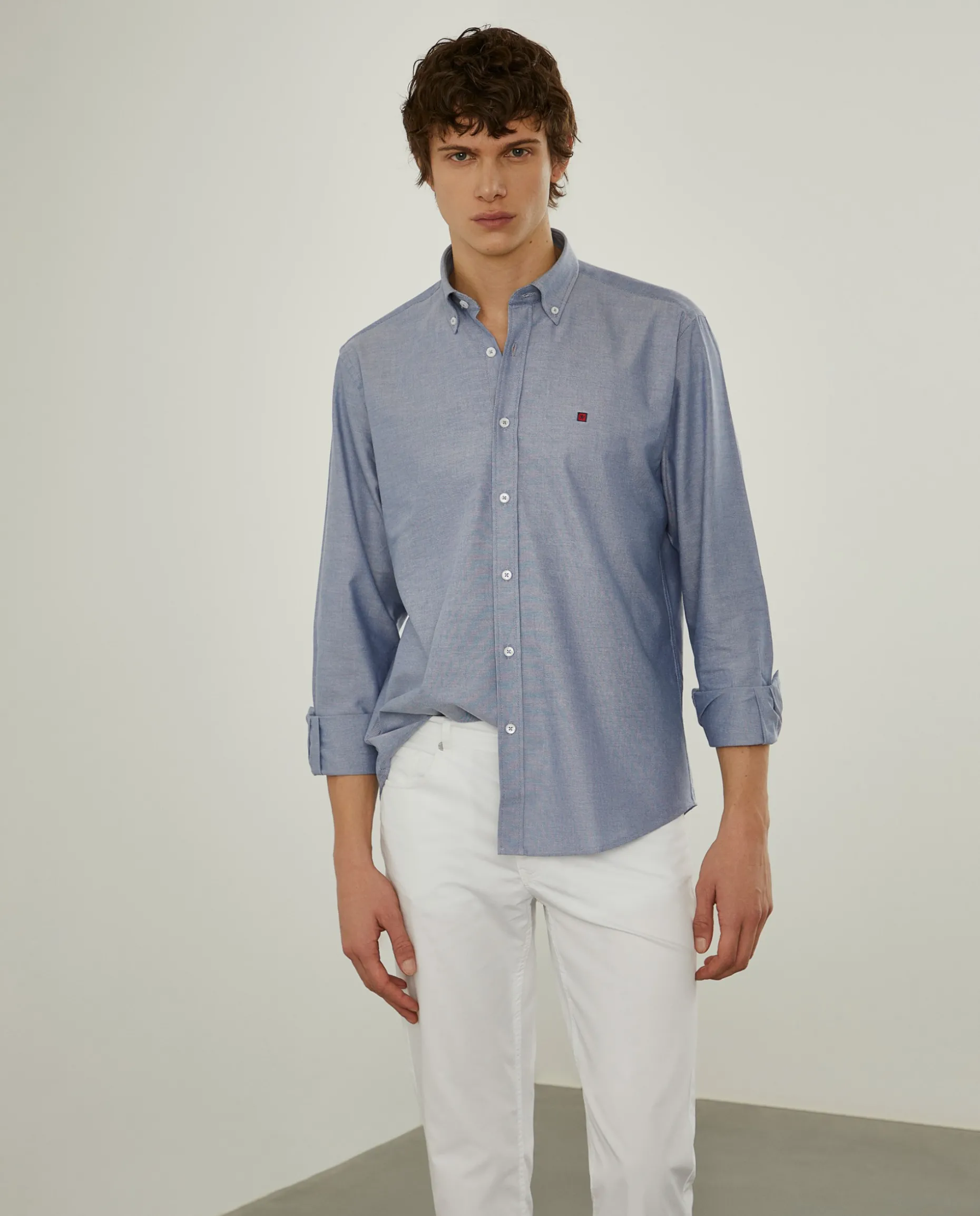Camisa oxforf lisa regular fit|LION OF PORCHES Online