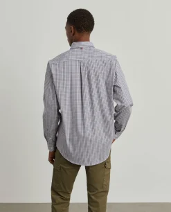 Camisa para homem regular fit de algodão em cor lisa|LION OF PORCHES Cheap