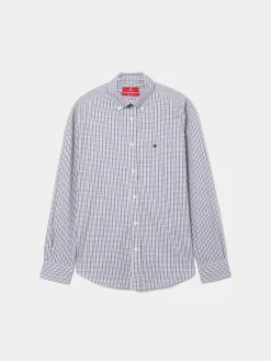 Camisa para homem regular fit de algodão em cor lisa|LION OF PORCHES Cheap