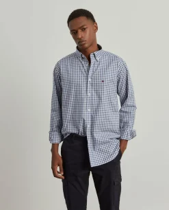 Camisa regular fit aos quadrados|LION OF PORCHES Clearance