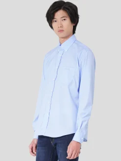 Camisa regular fit com bolso|LION OF PORCHES Sale