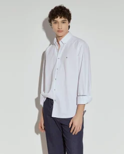 Camisa regular fit de algodão|LION OF PORCHES Clearance