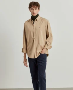 Camisa regular fit de algodão|LION OF PORCHES Best Sale