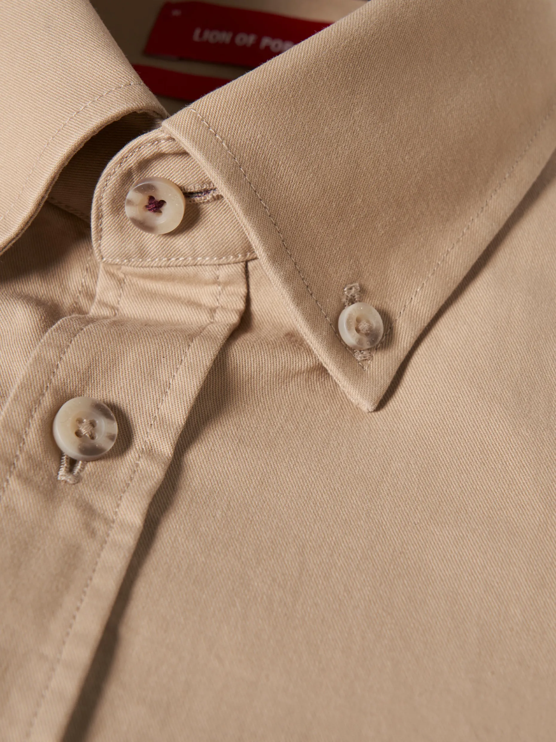 Camisa regular fit de algodão|LION OF PORCHES Best Sale