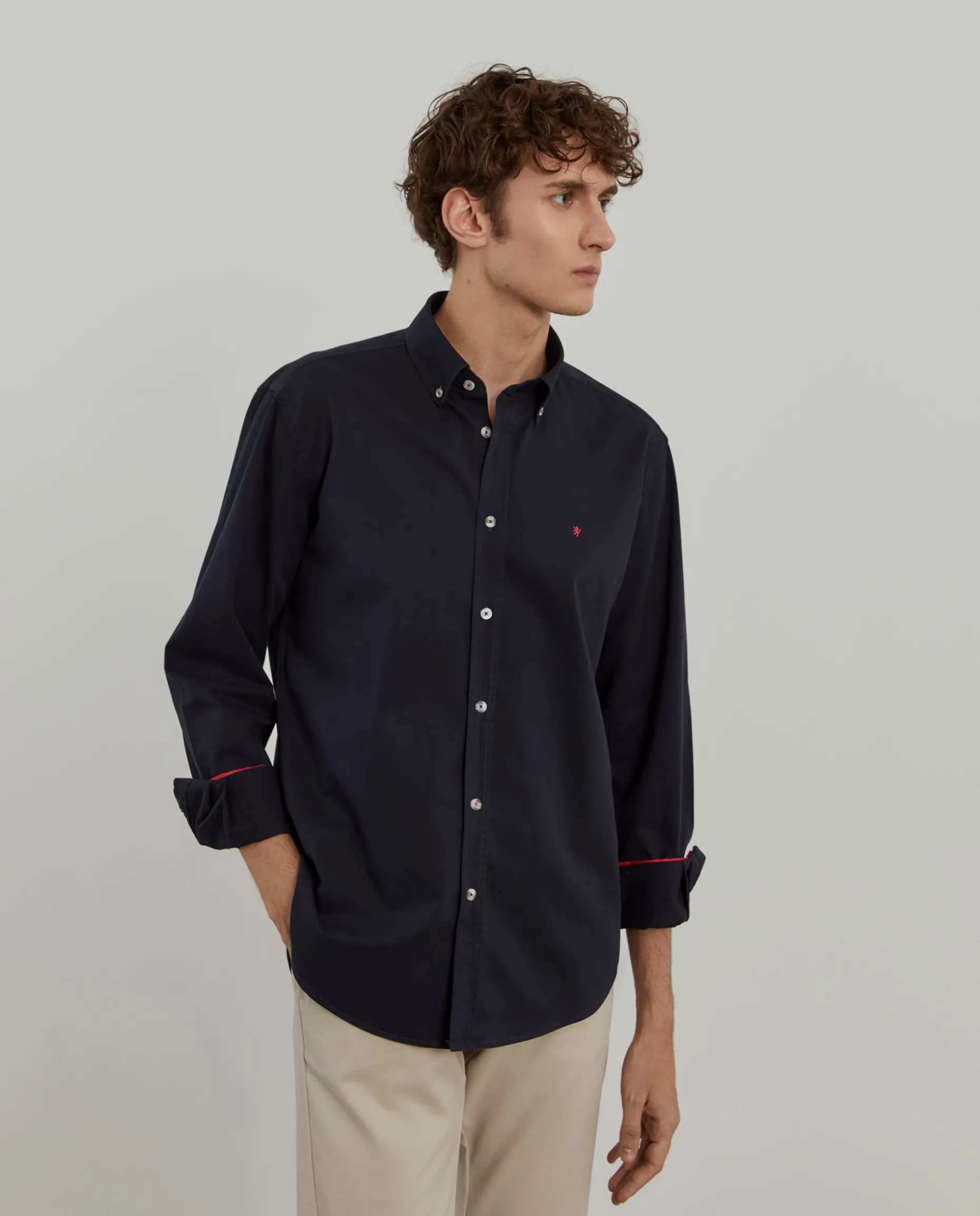 Camisa regular fit de algodão|LION OF PORCHES Best
