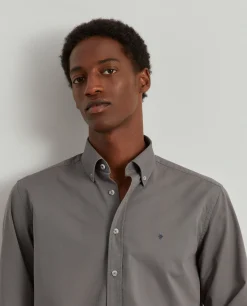 Camisa regular fit de algodão|LION OF PORCHES Sale